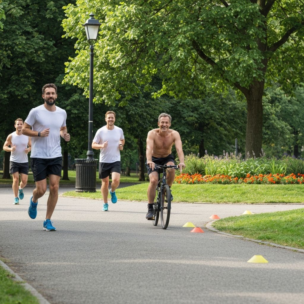 Aktiver Lebensstil für Männer